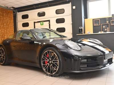 Porsche 911 TARGA 4S NEW.MOD. 480CV 21"TURBO MATRIX BOSE FULL! Nero usata Brescia