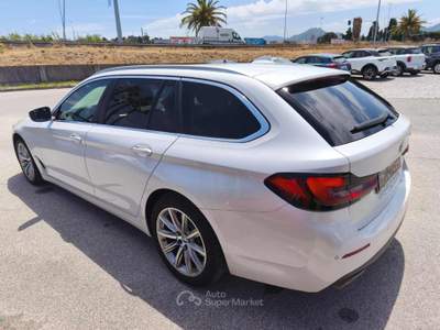 BMW Serie 5 520d d 48V Touring Msport Bianco usata Milazzo
