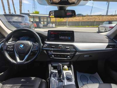 BMW Serie 5 520d d 48V Touring Msport Bianco usata Milazzo
