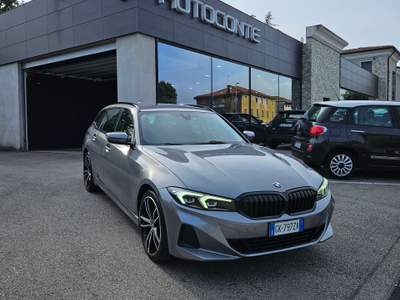 BMW Serie 3 318d Mild-Hybrid Sport Grigio usata Rosà