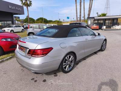 Mercedes-Benz Classe E BlueTEC Cabrio Sport Nero usata Milazzo