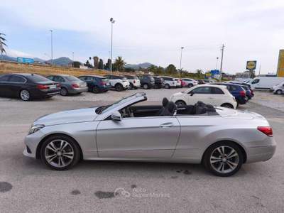 Mercedes-Benz Classe E BlueTEC Cabrio Sport Nero usata Milazzo