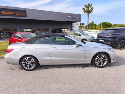 Mercedes-Benz Classe E BlueTEC Cabrio Sport Nero usata Milazzo
