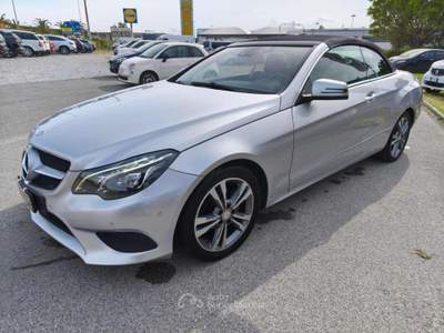 Mercedes-Benz Classe E BlueTEC Cabrio Sport Nero usata Milazzo