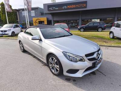 Mercedes-Benz Classe E BlueTEC Cabrio Sport Nero usata Milazzo