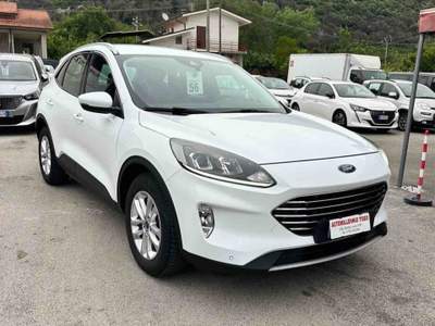 Ford Kuga EcoBlue 120 CV aut. 2WD Titanium Business Bianco usata Villa Santa Lucia