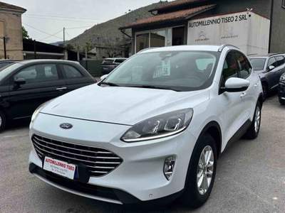 Ford Kuga EcoBlue 120 CV aut. 2WD Titanium Business Bianco usata Villa Santa Lucia