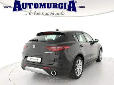 Alfa Romeo Stelvio 2.2 Turbodiesel 190 CV AT8 Q4 SUPER TAGLIANDATA Nero usata Barletta