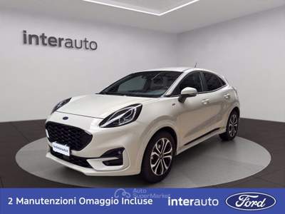 Ford Puma 1.0 EcoBoost Hybrid 125 CV S&S ST-Line Bianco usata Monza