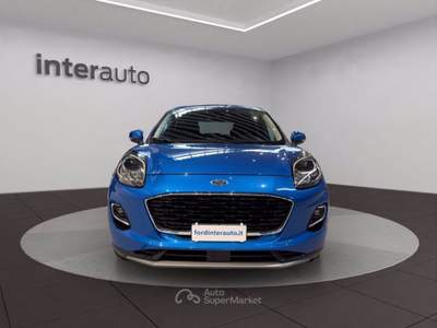 Ford Puma 1.0 EcoBoost Hybrid 125 CV S&S Titanium Blu/Azzurro usata Monza