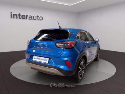 Ford Puma 1.0 EcoBoost Hybrid 125 CV S&S Titanium Blu/Azzurro usata Monza