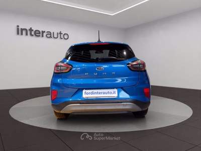 Ford Puma 1.0 EcoBoost Hybrid 125 CV S&S Titanium Blu/Azzurro usata Monza