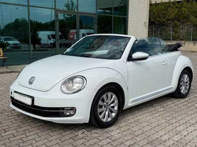 Volkswagen Maggiolino 1.6 tdi CABRIO Bianco usata San Salvatore Telesino
