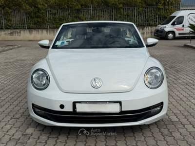 Volkswagen Maggiolino 1.6 tdi CABRIO Bianco usata San Salvatore Telesino