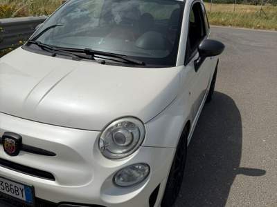 Abarth 500 FIAT 500 ABARTH 2010 250 CAVALLI Bianco usata Mondragone