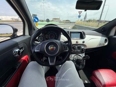 Abarth 500 FIAT 500 ABARTH 2010 250 CAVALLI Bianco usata Mondragone
