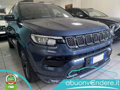 Jeep Compass 1.3 Turbo T4 240 CV PHEV AT6 4xe S Blu/Azzurro usata Corbetta