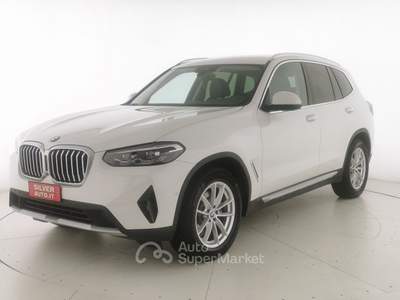 BMW X3 xDrive20d 48V Bianco usata Crema