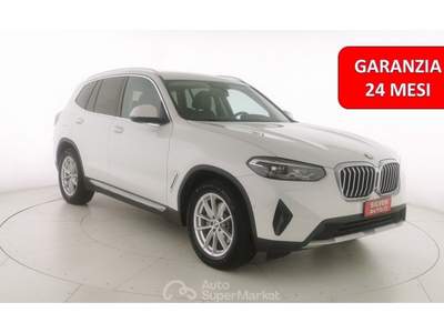 BMW X3 xDrive20d 48V Bianco usata Crema