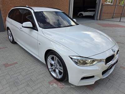 BMW Serie 3 318i 318 318i Touring Msport 135cv Bianco usata Robassomero