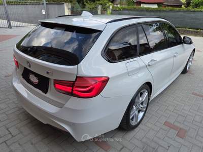 BMW Serie 3 318i 318 318i Touring Msport 135cv Bianco usata Robassomero