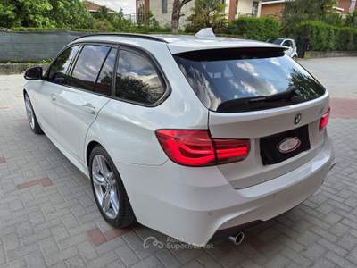 BMW Serie 3 318i 318 318i Touring Msport 135cv Bianco usata Robassomero