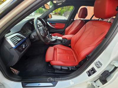 BMW Serie 3 318i 318 318i Touring Msport 135cv Bianco usata Robassomero