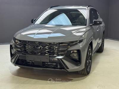 Hyundai Tucson 1.6 hev NLine 2wd auto Verde usata Bassano del Grappa