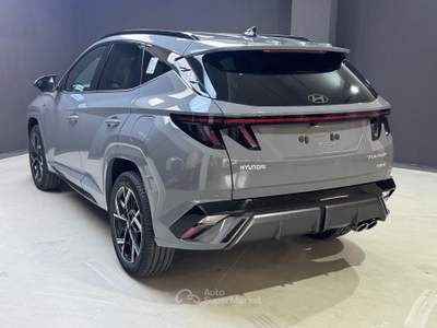 Hyundai Tucson 1.6 hev NLine 2wd auto Verde usata Bassano del Grappa