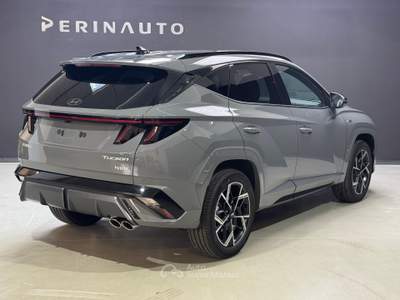 Hyundai Tucson 1.6 hev NLine 2wd auto Verde usata Bassano del Grappa