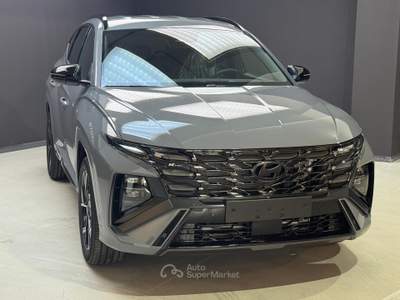 Hyundai Tucson 1.6 hev NLine 2wd auto Verde usata Bassano del Grappa