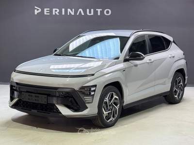 Hyundai Kona 1.6 gdi hev NLine 2wd 138cv dct Grigio usata Bassano del Grappa