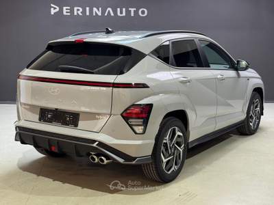 Hyundai Kona 1.6 gdi hev NLine 2wd 138cv dct Grigio usata Bassano del Grappa