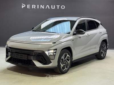 Hyundai Kona 1.6 gdi hev NLine 2wd 138cv dct Grigio usata Bassano del Grappa