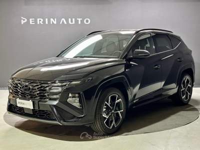 Hyundai Tucson 1.6 hev NLine 2wd auto Blu/Azzurro usata Bassano del Grappa