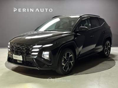 Hyundai Tucson 1.6 hev NLine 2wd auto Blu/Azzurro usata Bassano del Grappa
