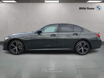 BMW Serie 3 318d 318 d mhev 48V Msport auto Grigio usata Roma
