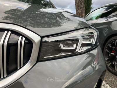 BMW Serie 3 318d 318 d mhev 48V Msport auto Grigio usata Roma