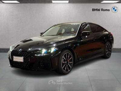 BMW Serie 4 Gran Coupé 420d 420 420d Gran Coupe mhev 48V MSport Pro auto Nero usata Roma