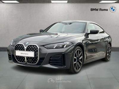 BMW Serie 4 Gran Coupé 420d 420 420d Gran Coupe mhev 48V MSport auto Grigio usata Roma