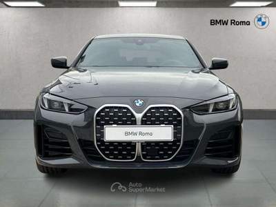 BMW Serie 4 Gran Coupé 420d 420 420d Gran Coupe mhev 48V MSport auto Grigio usata Roma