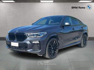 BMW X6 X6 xdrive30d mhev 48V Msport auto Grigio usata Roma