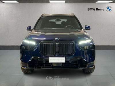 BMW X7 X7 xdrive 40d 48V MSport auto 7p.ti Blu/Azzurro usata Roma
