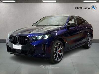 BMW X5 X5 M X6 M60i MSport Pro auto Blu/Azzurro usata Roma