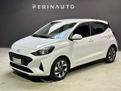 Hyundai i10 1.0 MPI Connectline KM ZERO Argento usata Bassano del Grappa
