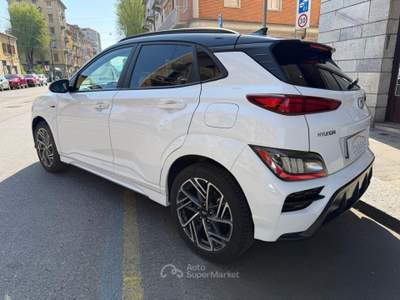 Hyundai Kona Hyundai Kona 1.0 T-GDI 48V MHEV N Line #10063 Bianco usata Torino