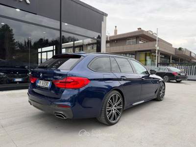 BMW Serie 5 530d BMW SERIE 530D M SPORT X DRIVE TOURING Blu/Azzurro usata Teramo