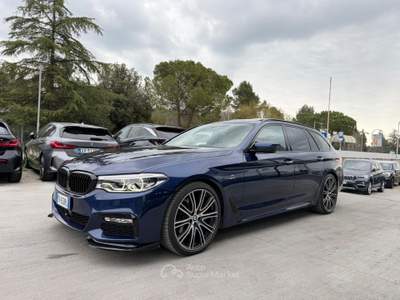 BMW Serie 5 530d BMW SERIE 530D M SPORT X DRIVE TOURING Blu/Azzurro usata Teramo
