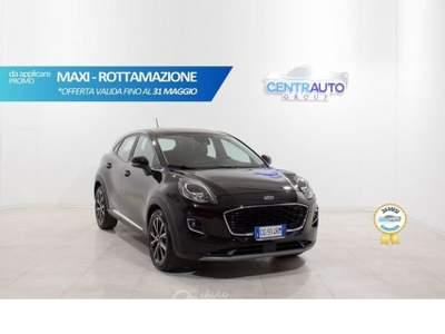 Ford Puma Puma 1.0 EcoBoost 125cv HYBRID TITANIUM Nero usata Galatina