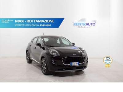 Ford Puma Puma 1.0 EcoBoost 125cv HYBRID TITANIUM Nero usata Galatina
